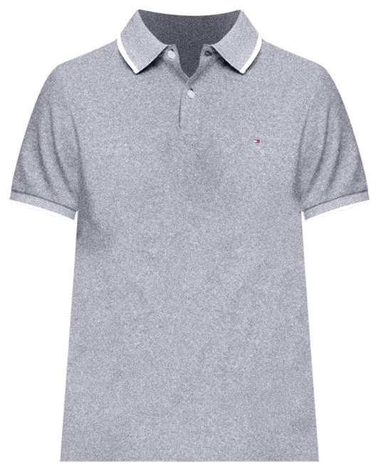 Men's Regular-Fit Tipped Linen Polo Shirt