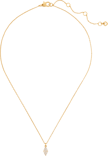 Signature Solitaire Pendant Necklace, 16" + 3" extender