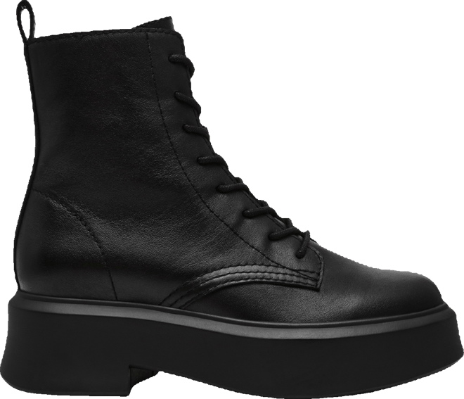 Steve madden heeled combat boots sales