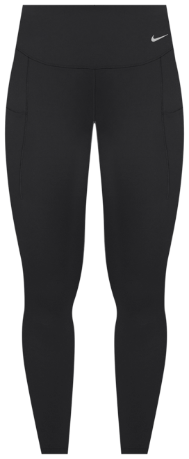 ナイキ ユニバーサ ウィメンズ ハイウエスト フルレングス (10分丈) レギンス フロントシームなし (プラスサイズ)