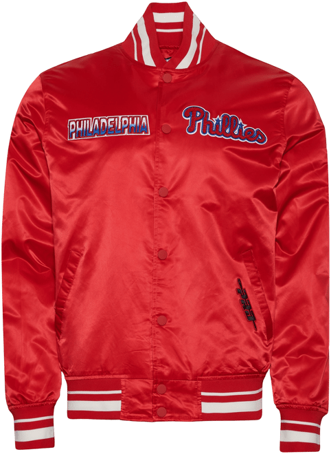 Pro Standard Phil. Phillies Turn It Up M Rib Satin Jacket