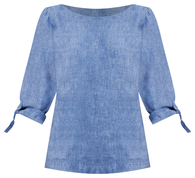 Women's 100% Linen D-Ring Top, Created for Macy's
