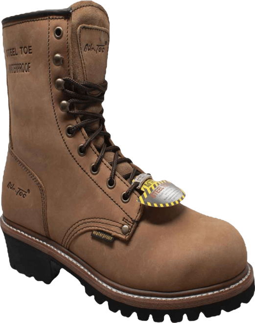 Men's 9" Waterproof Steel Toe Logger