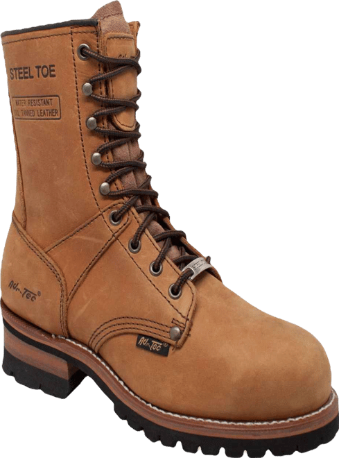 Men's 9" Steel Toe Logger Boot