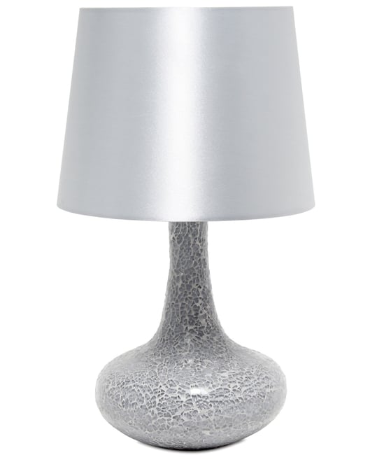 14.17" Patchwork Crystal Glass Table Lamp