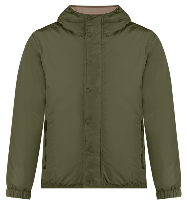 Men's Ripstop Hooded Puffer Jacket