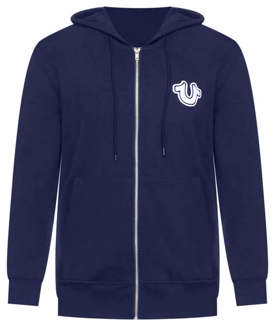 Men's Core Zip-Front Logo Hoodie