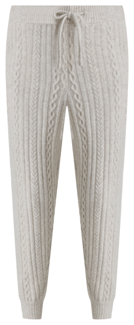 Sport Women's Drawstring Cable Knit Joggers