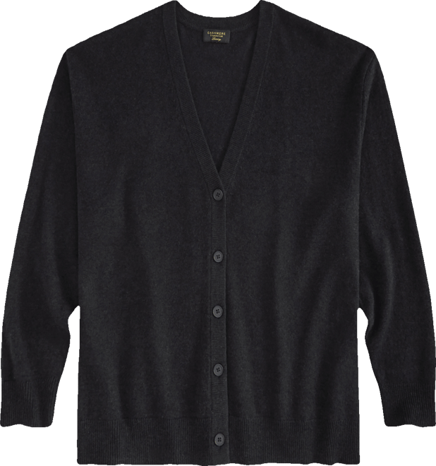 Plus Size 100% Cashmere Button-Front Cardigan, Macy's Exclusive