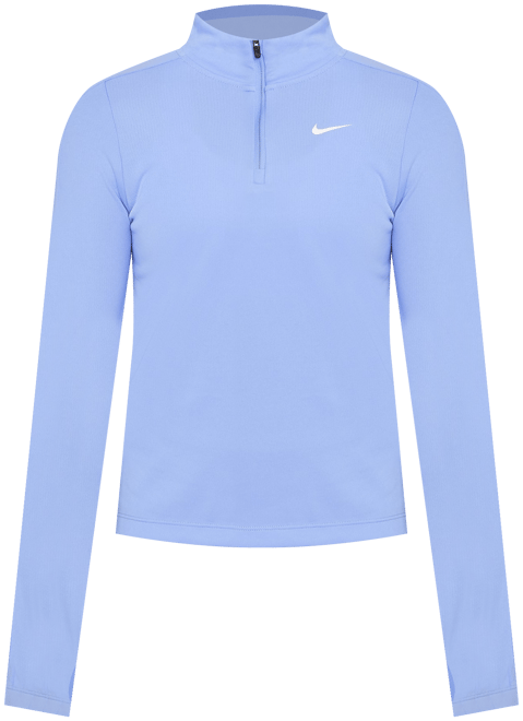 Nike Girls' Dri-FIT Long-Sleeve 1/4-Zip Top