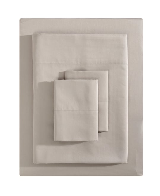 Solid 800 Thread Count Cotton Sateen 4 Piece Sheet Set, Queen
