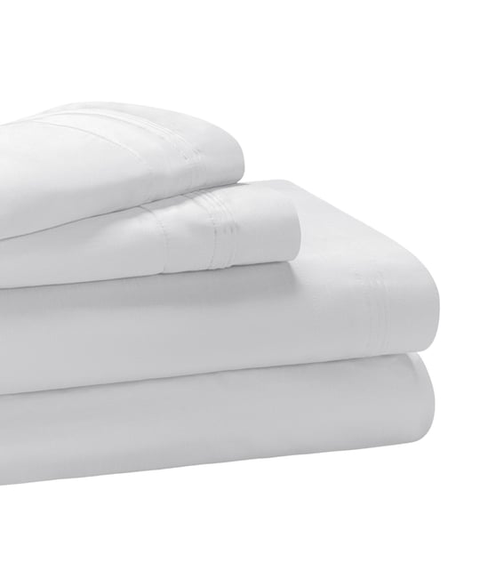 1000-tc Egyptian Cotton Extra Deep Pocket Sheet Set, Cal King