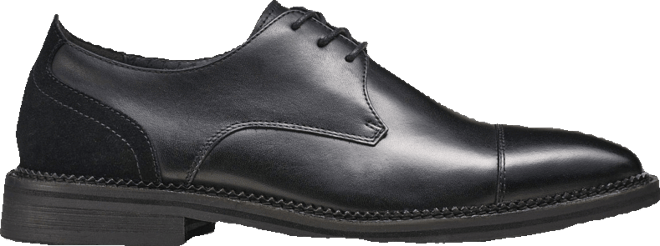 Men's Leather Cap Toe Derby Lace-Up Shoe