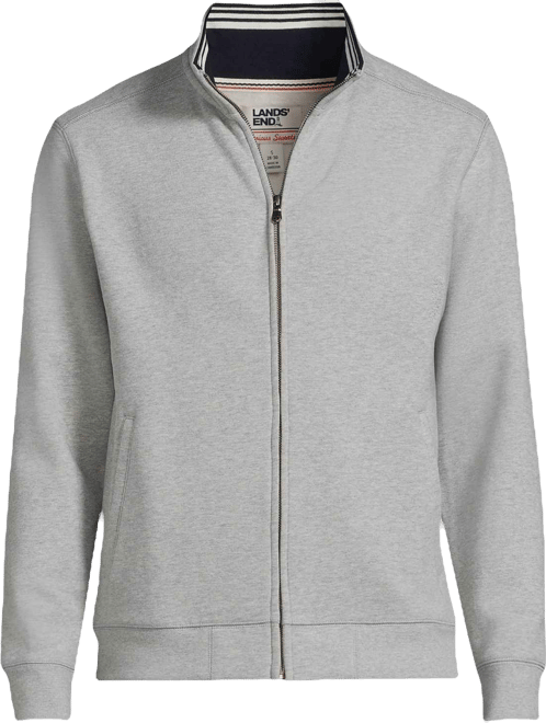 Men's Long Sleeve Serious Sweats Mock Full Zip