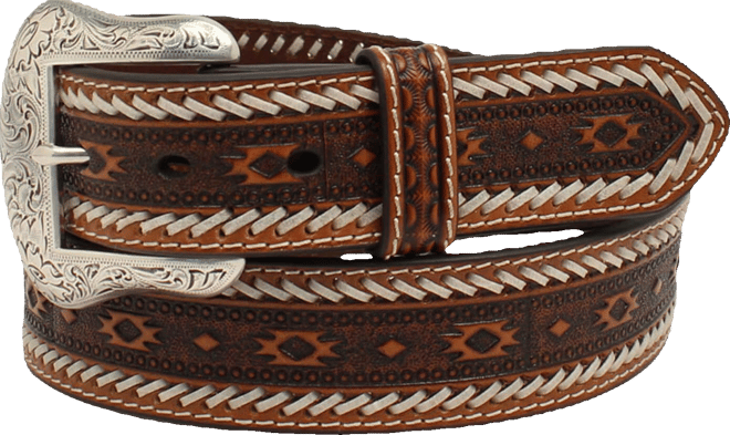 Men's Whip Stitch Belt