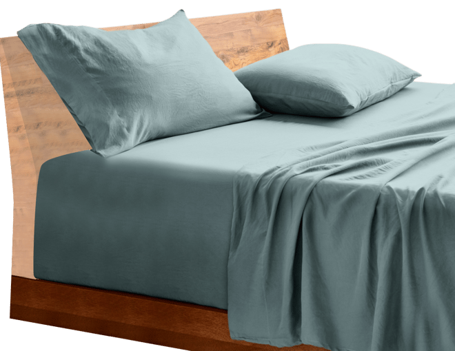 Ultra-Soft Sandwashed Microfiber Sheet Set King