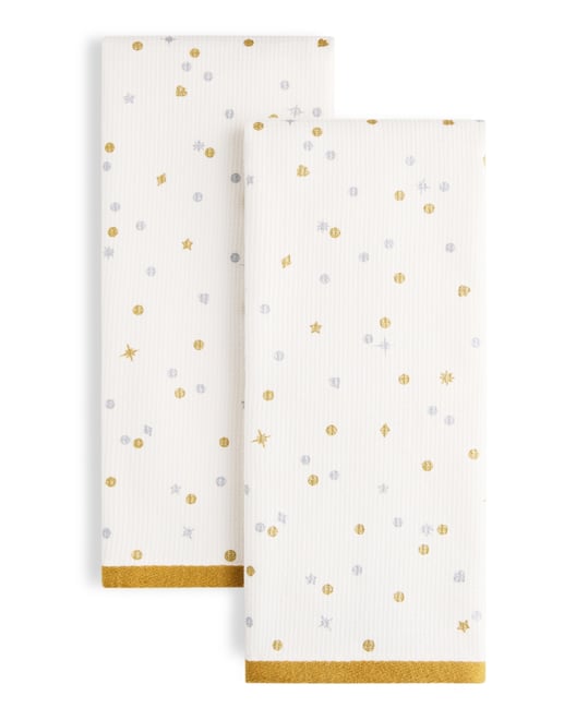 Celebration Confetti Dot Kitchen Towel 17"x 28", Set of 2