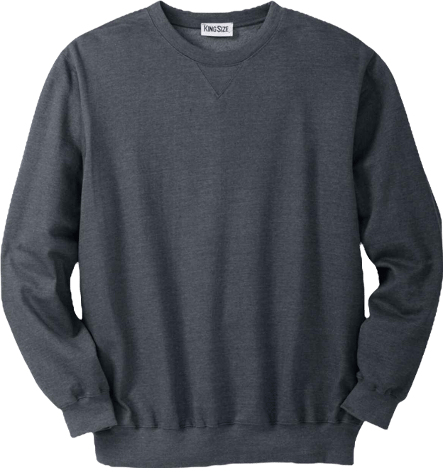 Big & Tall Fleece Crewneck Sweatshirt