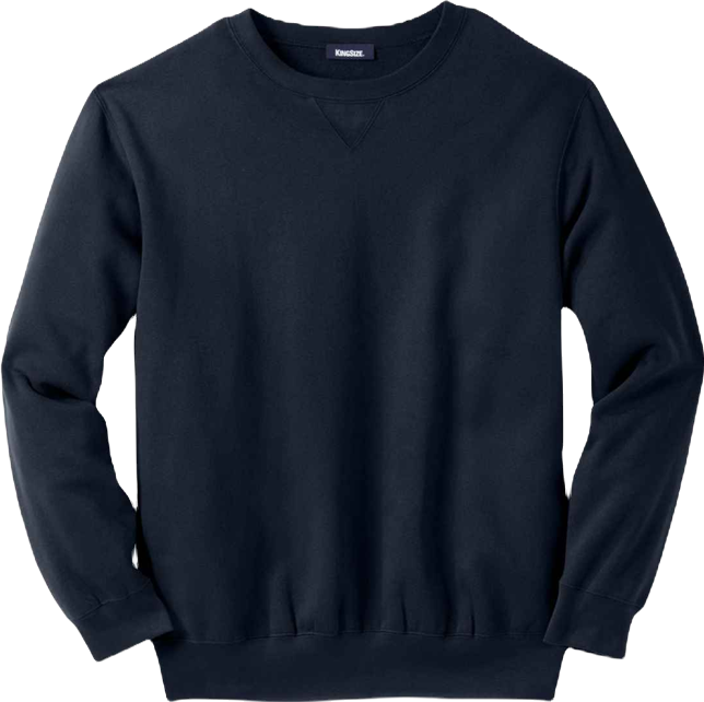 Big & Tall Fleece Crewneck Sweatshirt