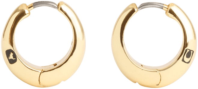 Signature Hallmark Tubular Huggies Earrings