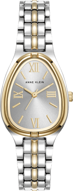 Women's Quartz Vintage Two-Tone Alloy Metal Watch, 25mm