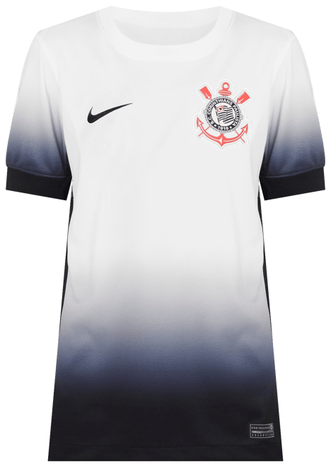 S.C. Corinthians local 2024/25 Stadium Jersey de fútbol Nike Dri-FIT Replica para niños talla grande