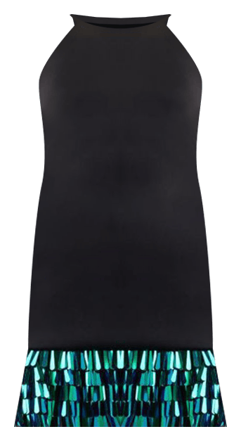 Tadashi Shoji Selena Neoprene Sequin Fringe Mini Dress | Bloomingdale's  Women