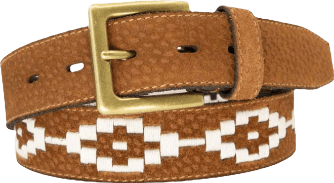 Men's El Campo Polo Belt Tan