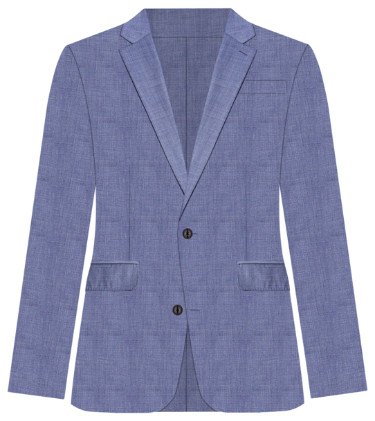 B by  Men's Classic-Fit Wool Blend Suit Separates Jacket