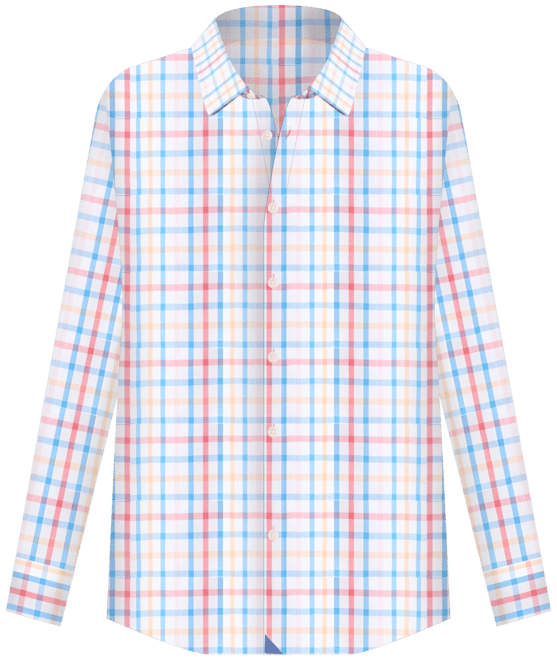 Men's Regular Fit Wrinkle-Free Moore Button Up Shirt