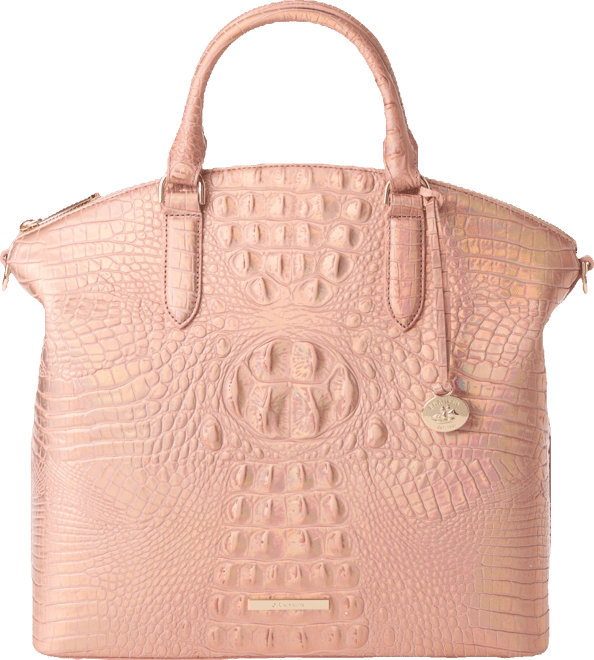 BRAHMIN Rose Gold DUXBURY Leather hot Satchel