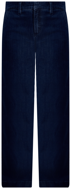 Petite Flat-Front Denim Pants, Created for Macy's