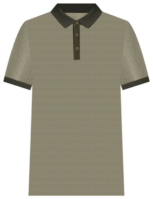 Men's Slim-Fit 4-Way Stretch Textured-Knit Polo Shirt