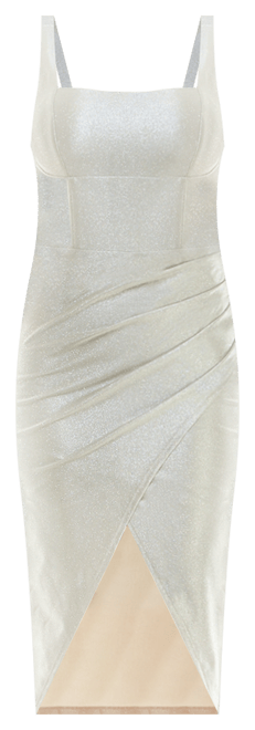 Juniors' Glittered Bodycon Dress