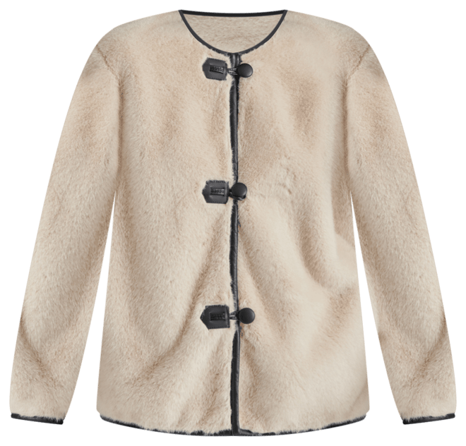 Yuna maxi fur down jacket sales