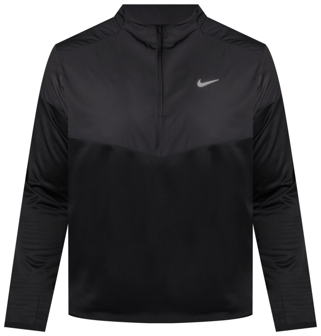 Nike Sphere Męska wodoodporna koszulka do biegania z zamkiem 1/2 Therma-FIT