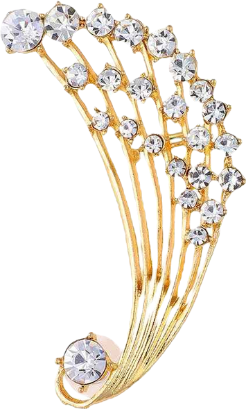 Women's Tiered Cuff Earring