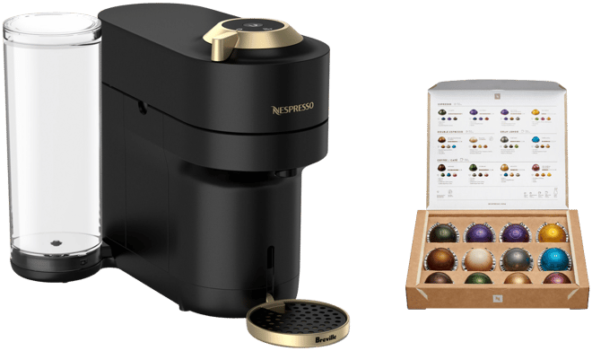 Limited-Edition Vertuo Pop+ Deluxe Coffee and Espresso Maker by Breville