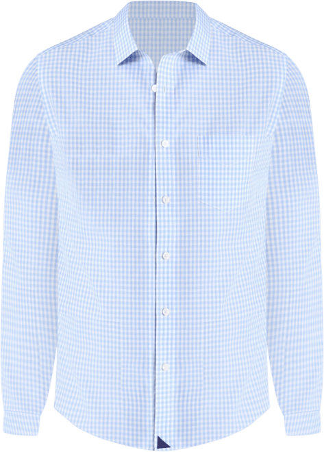 Men's Regular Fit Wrinkle-Free Lawrence Button Up Shirt