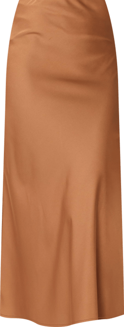 Women's Nellie Satin Midi Skirt