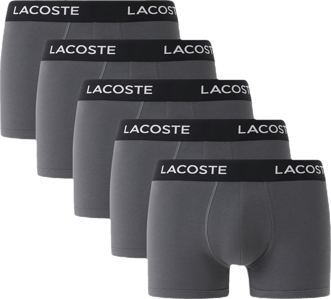 Men's 5-Pack Regular-Fit Stretch Logo Band Trunk Underwear