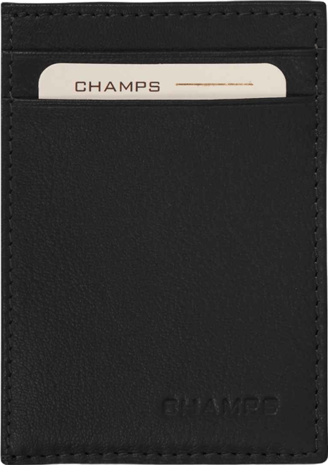 Men's Onyx Collection Leather Mag Hybrid Card Holder
