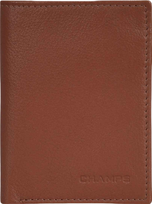 Men's Onyx Collection Leather Vertical Slim Wallet
