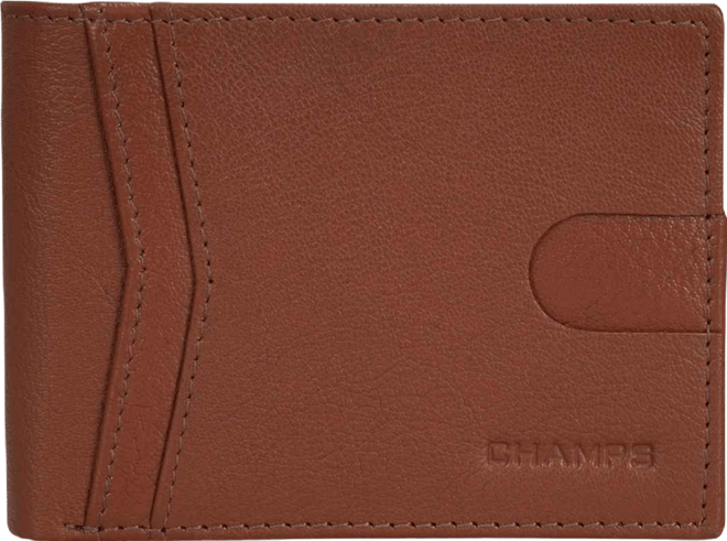 Men's Onyx Collection Leather Access Center Wing Wallet