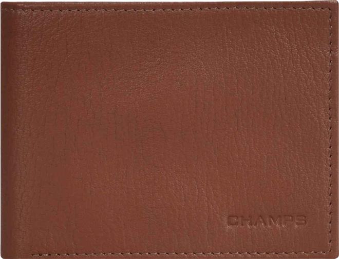 Men's Onyx Collection Leather Top Wing Wallet