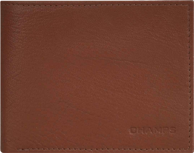 Men's Onyx Collection Leather Bi-Fold Wallet