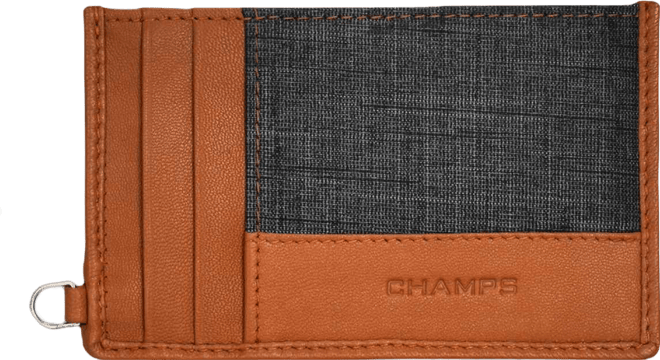 Men's Denim Collection Leather Slim Cardholder