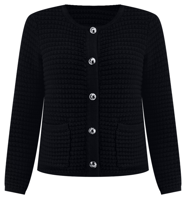 Petite Yarn-Blend Button-Down Cardigan Sweater, Created for Macy's