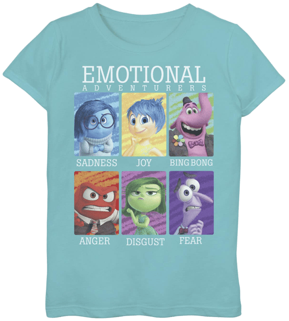 Trends Disney Pixar Inside Out Every Day Emotions T-Shirt 