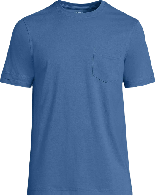 Men's Short Sleeve Cotton Supima Tee With Pocket